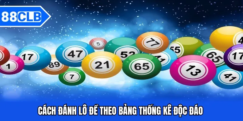 Cách Đánh Lô Đề 88CLB - Chiến Lược Cá Cược Cực Chuẩn 4 Cách đánh lô đề theo bảng thống kê độc đáo