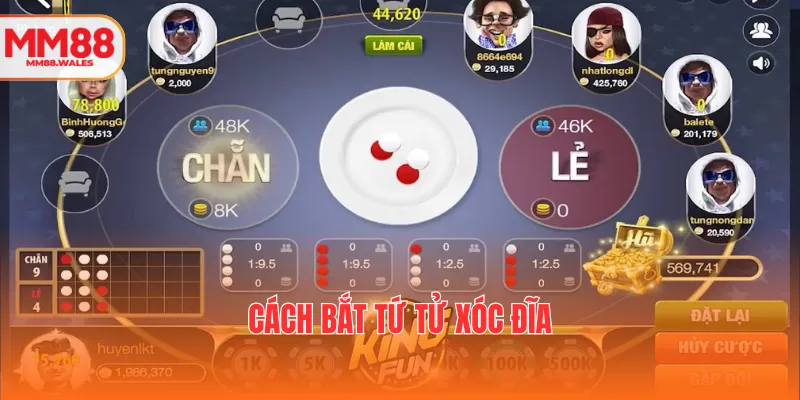 ảnh đại diện cách bắt tứ tử xóc đĩa